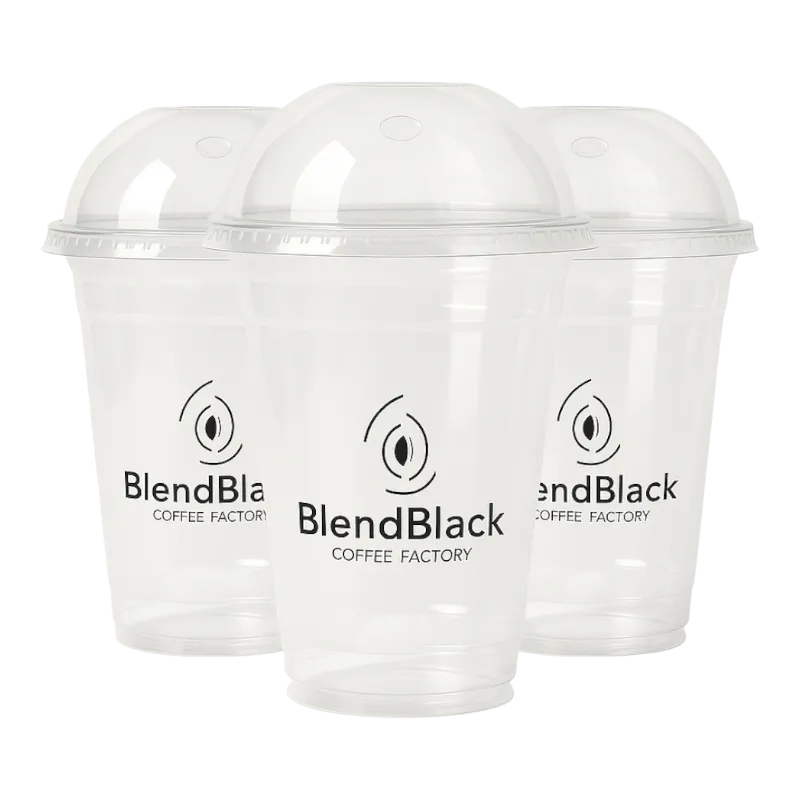 16 Oz Baskılı Pet bardak 13 Gr İzmir Üretim